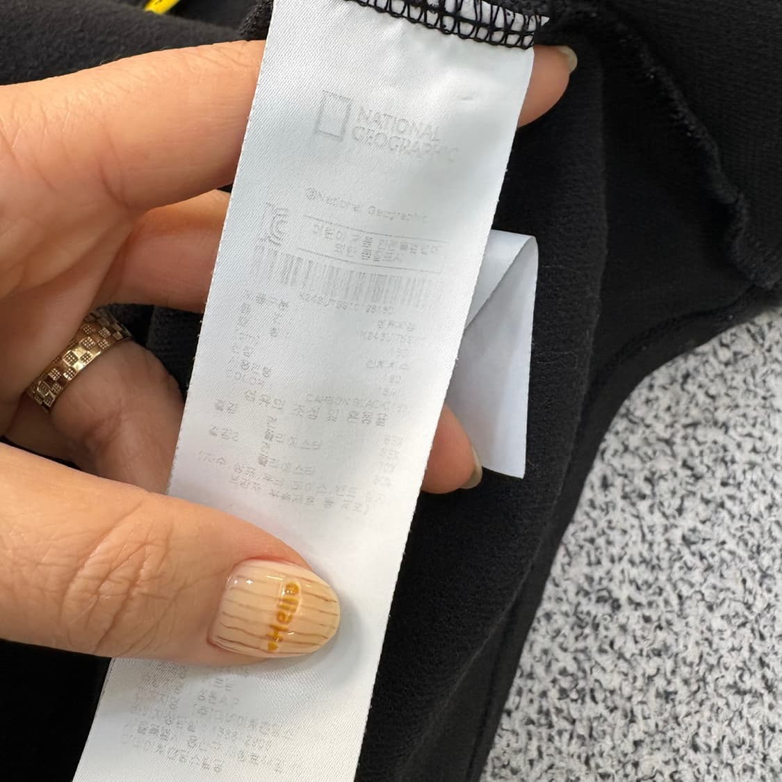 160 내셔널지오그래픽 여성 긴팔 티셔츠 0331J 상품이미지4