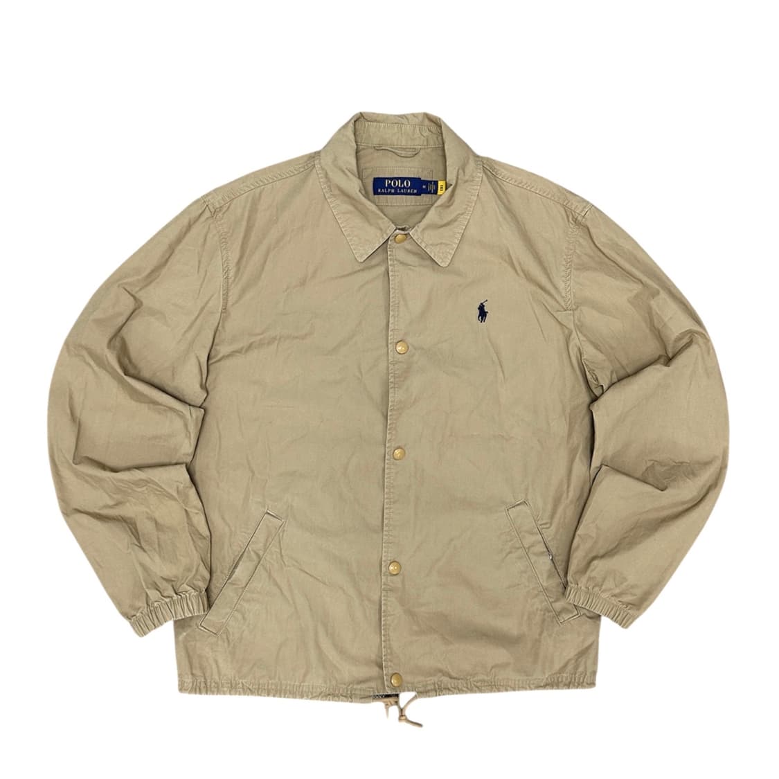 폴로 베이지 포플린 코치자켓(M) 상품이미지1