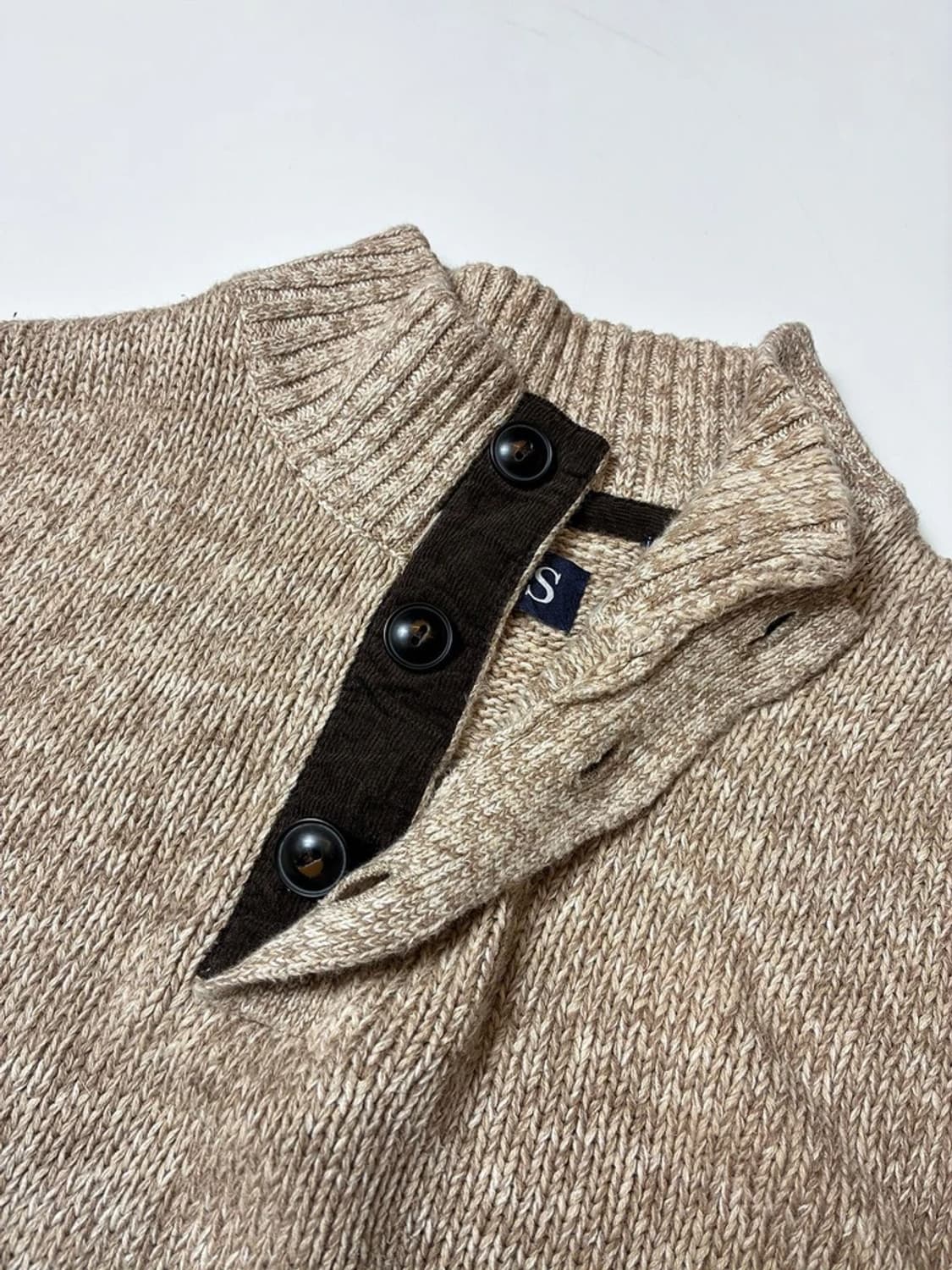 챕스 CHAPS 90's 엘보 패치 3B 니트 PN8451 상품이미지3