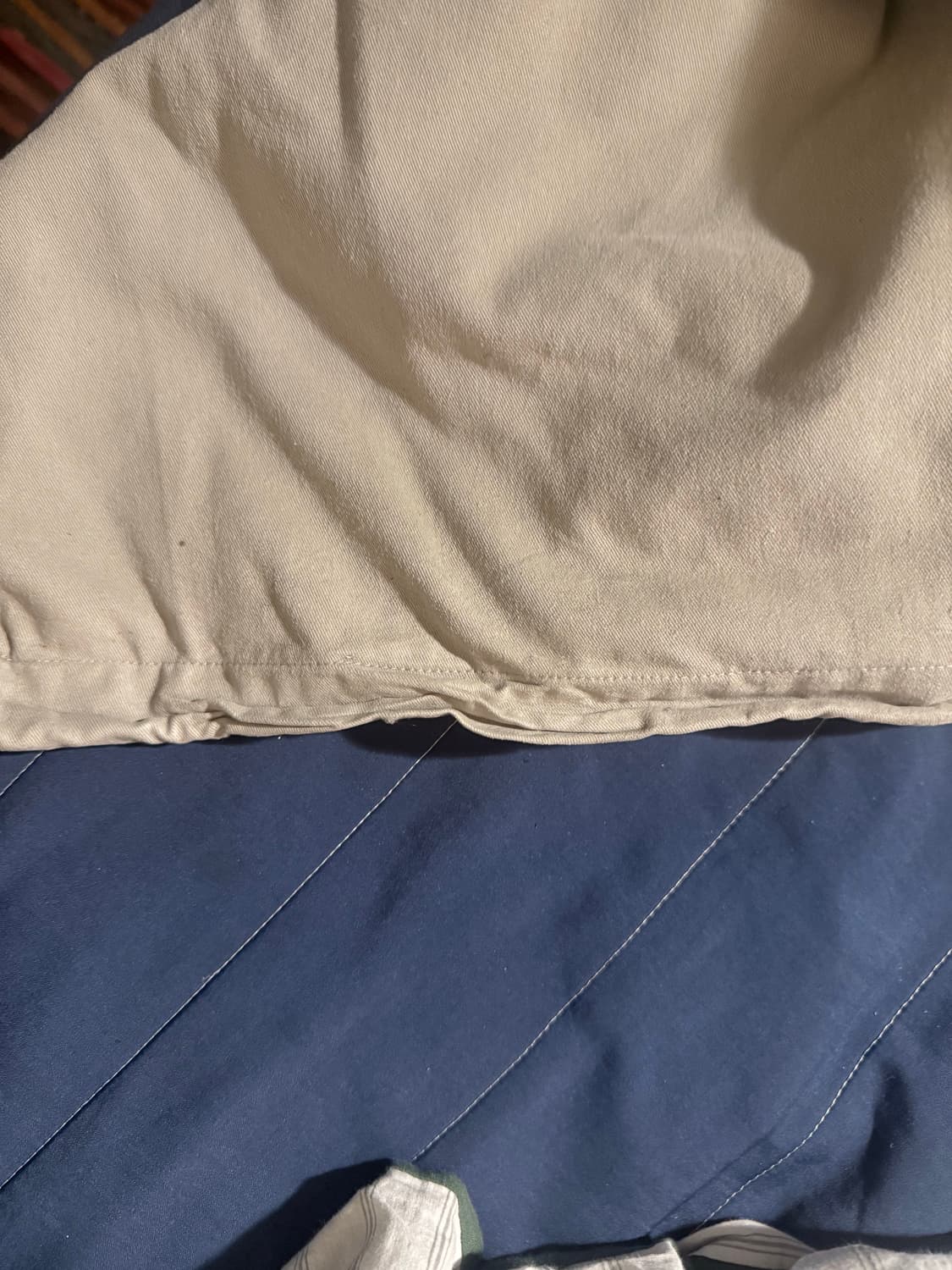 COYSEIO Soft Strap Line Pants Beige 상품이미지3