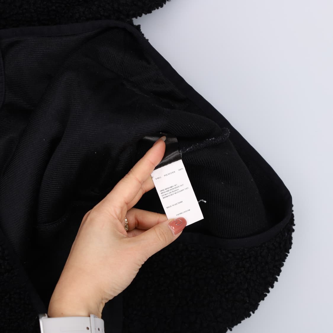 [1] 키르시 체리 베어 후리스 집업 저지 0105J 상품이미지5