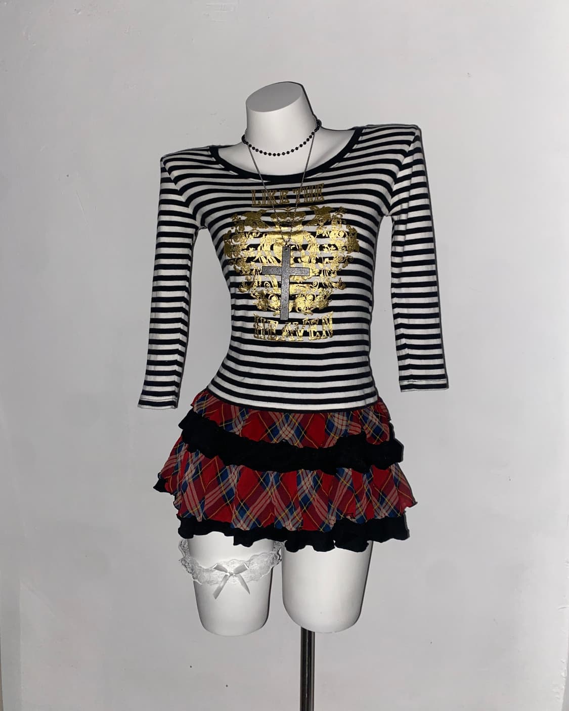 COLZA stripe t-shirt 상품이미지1
