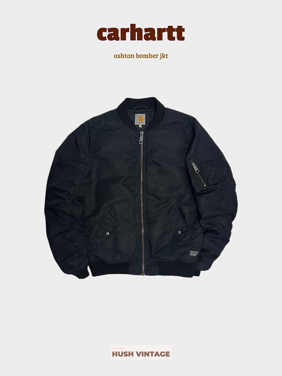 칼하트 WIP 애쉬튼 봄버자켓 ma-1 항공점퍼 상품이미지1