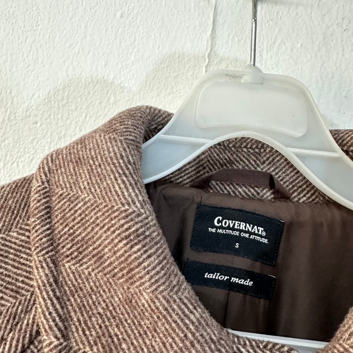 S 95 커버낫 헤링본 발마칸코트 상품이미지4