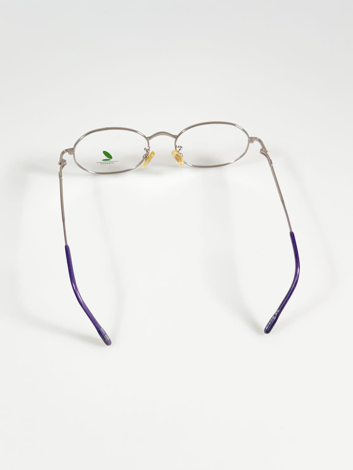 90s DJP 실버 메탈 슬림 오벌 프레임 빈티지 안경 상품이미지5