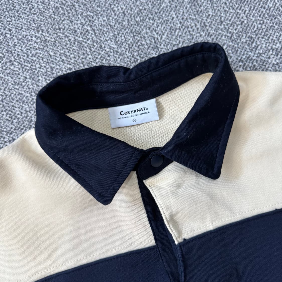 커버낫 스트라이프 럭비 맨투맨 상품이미지4