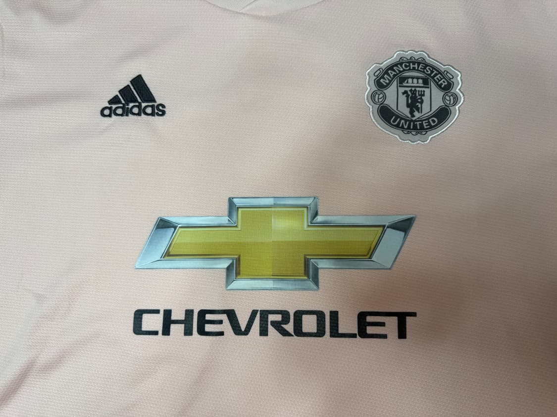 [XL] 아디다스 18-19 맨유 어웨이 노마킹 유니폼 상품이미지4