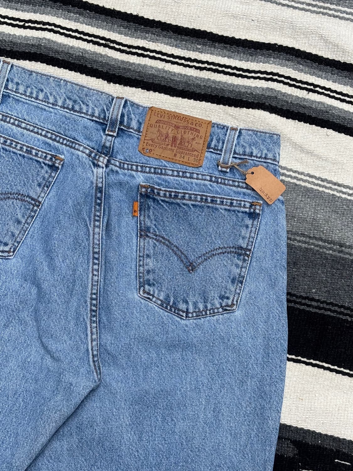 90's MADE IN USA 🇺🇸 리바이스 560 루즈 테이퍼드 상품이미지10