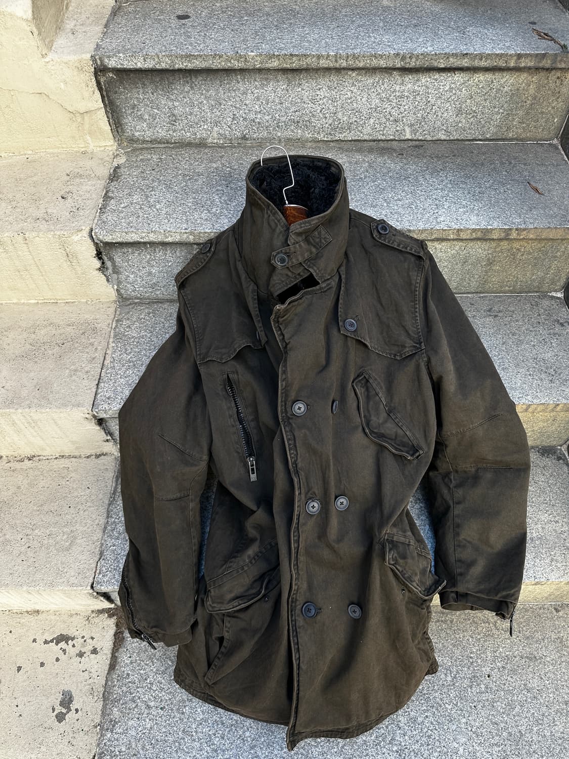 Rogue 쉐르파 라이닝 롱 필드 자켓 상품이미지3