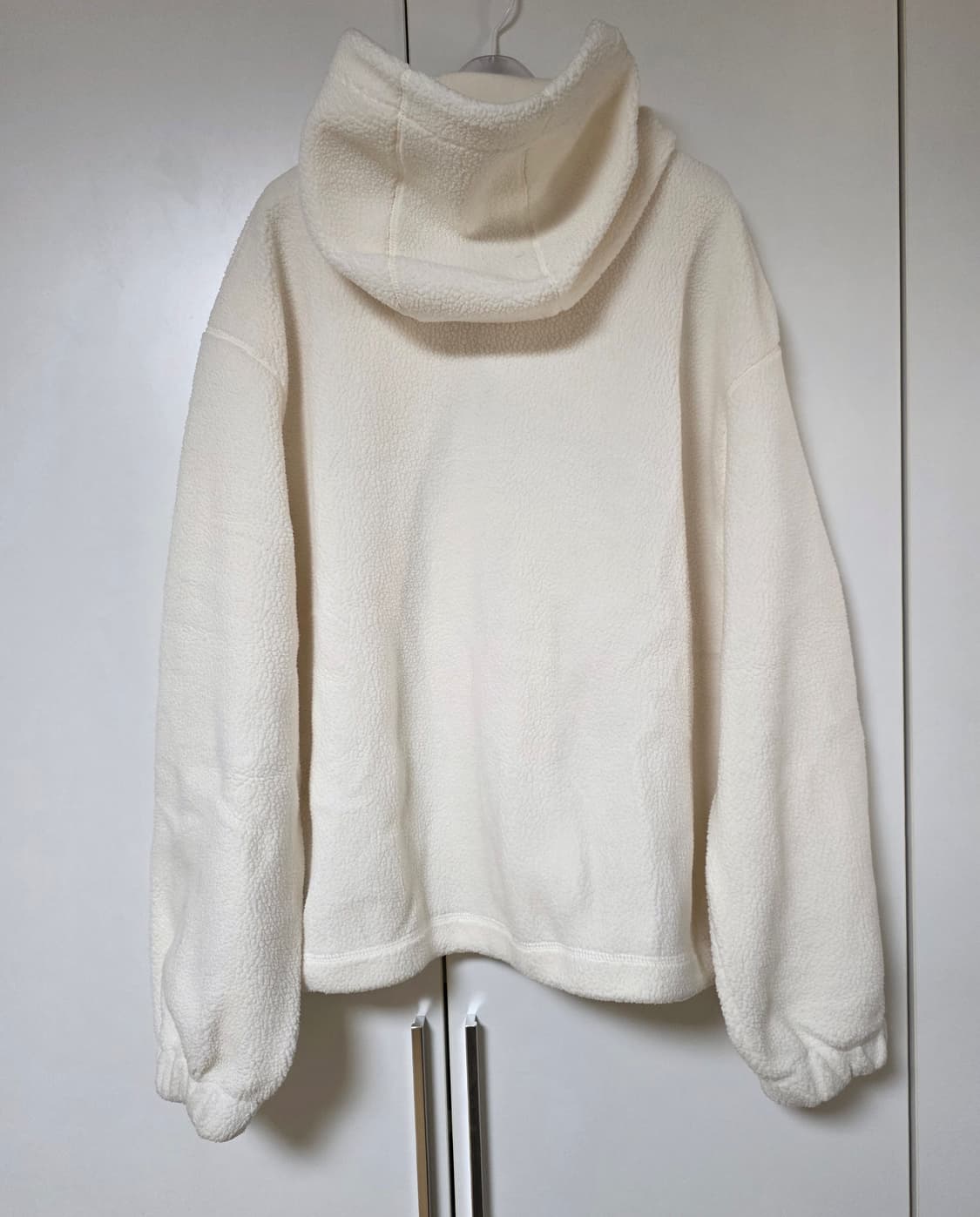 파사드패턴 폴라텍 후드 집업 상품이미지6