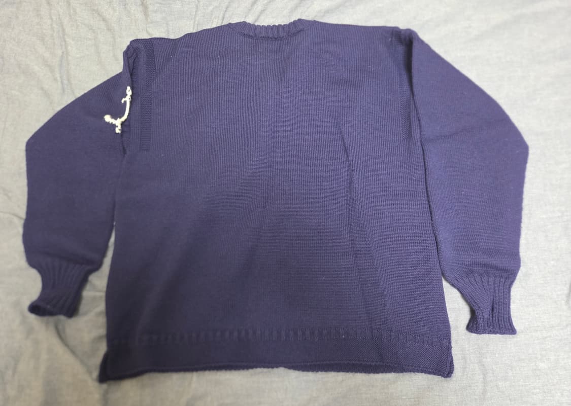 건지울른스 피셔맨 홀가먼트 가디건 44사이즈 상품이미지2