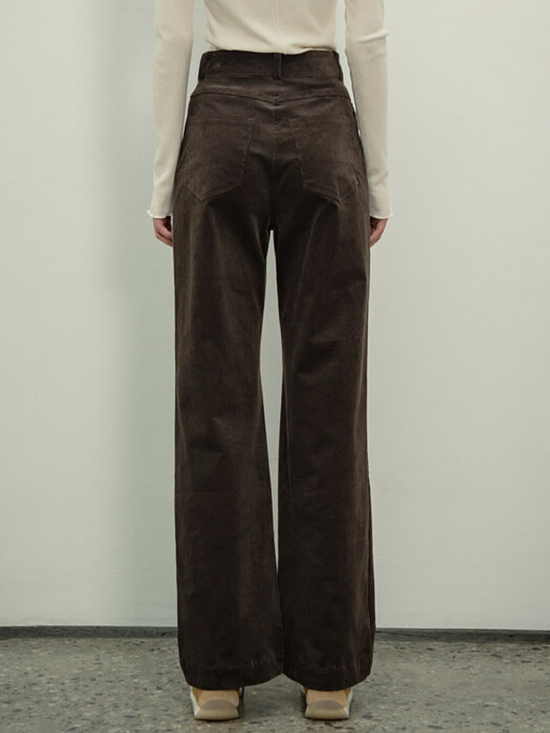 시야주 코듀로이 바지 SIPT7056 high waist corduroy 상품이미지3