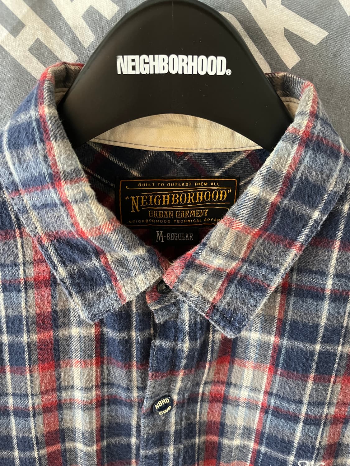 네이버후드 11fw 럼버 셔츠 상품이미지2