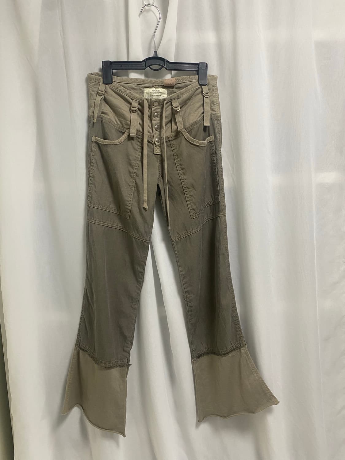 Strap bootcut pants 상품이미지1