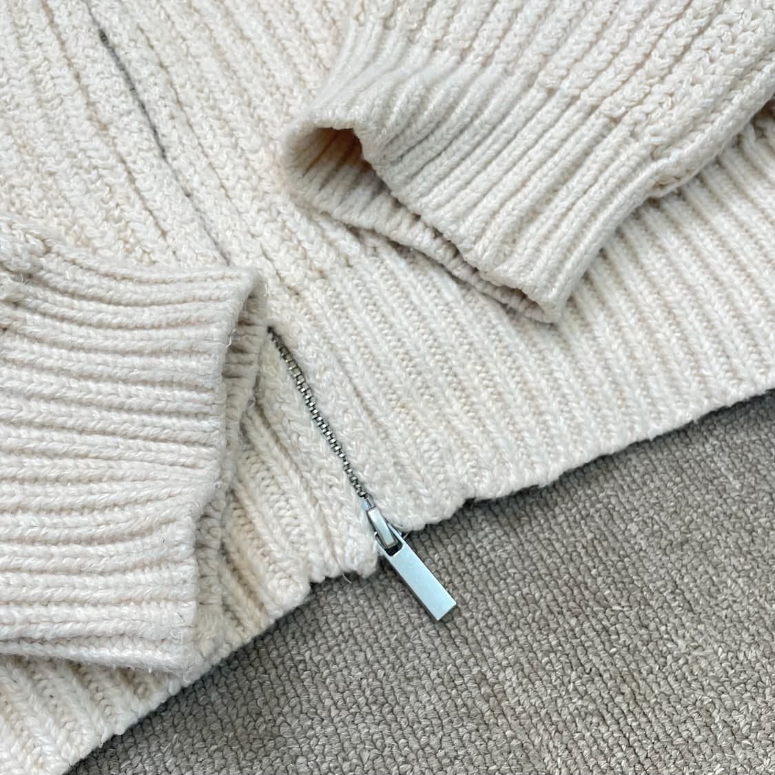 LEMARD 르마드 니트 집업  상품이미지3