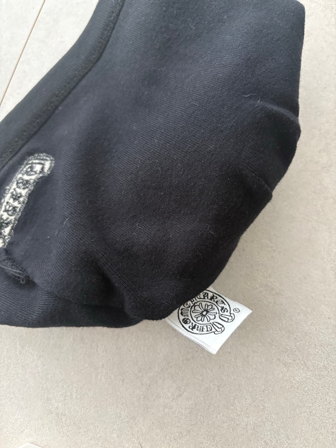 Chrome hearts waffle beanie black 와플비니 상품이미지3