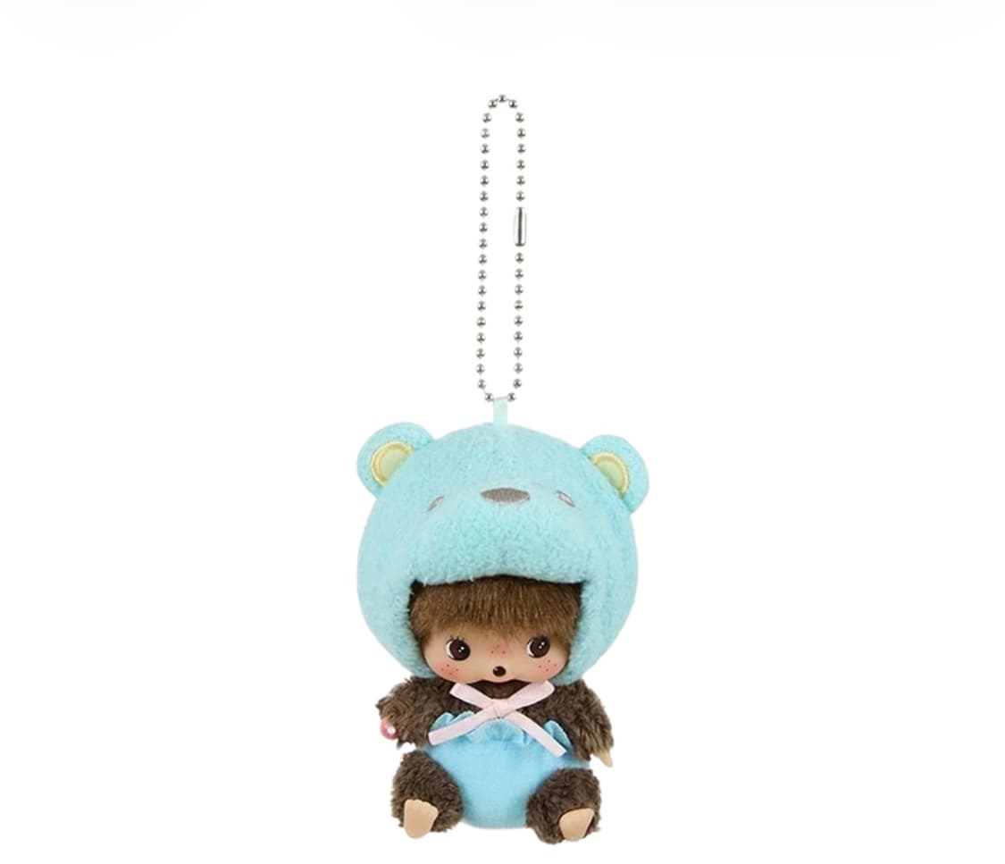 몬치치 베비치치 애니멀 블루베어 키링 상품이미지1