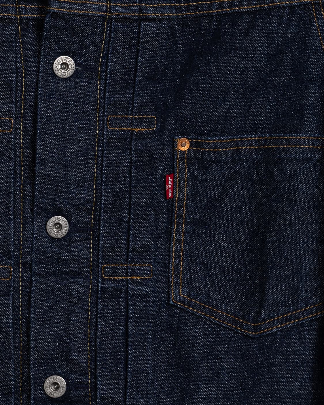 리바이스 프리미엄 타입1 데님 자켓 S사이즈(100) 상품이미지5