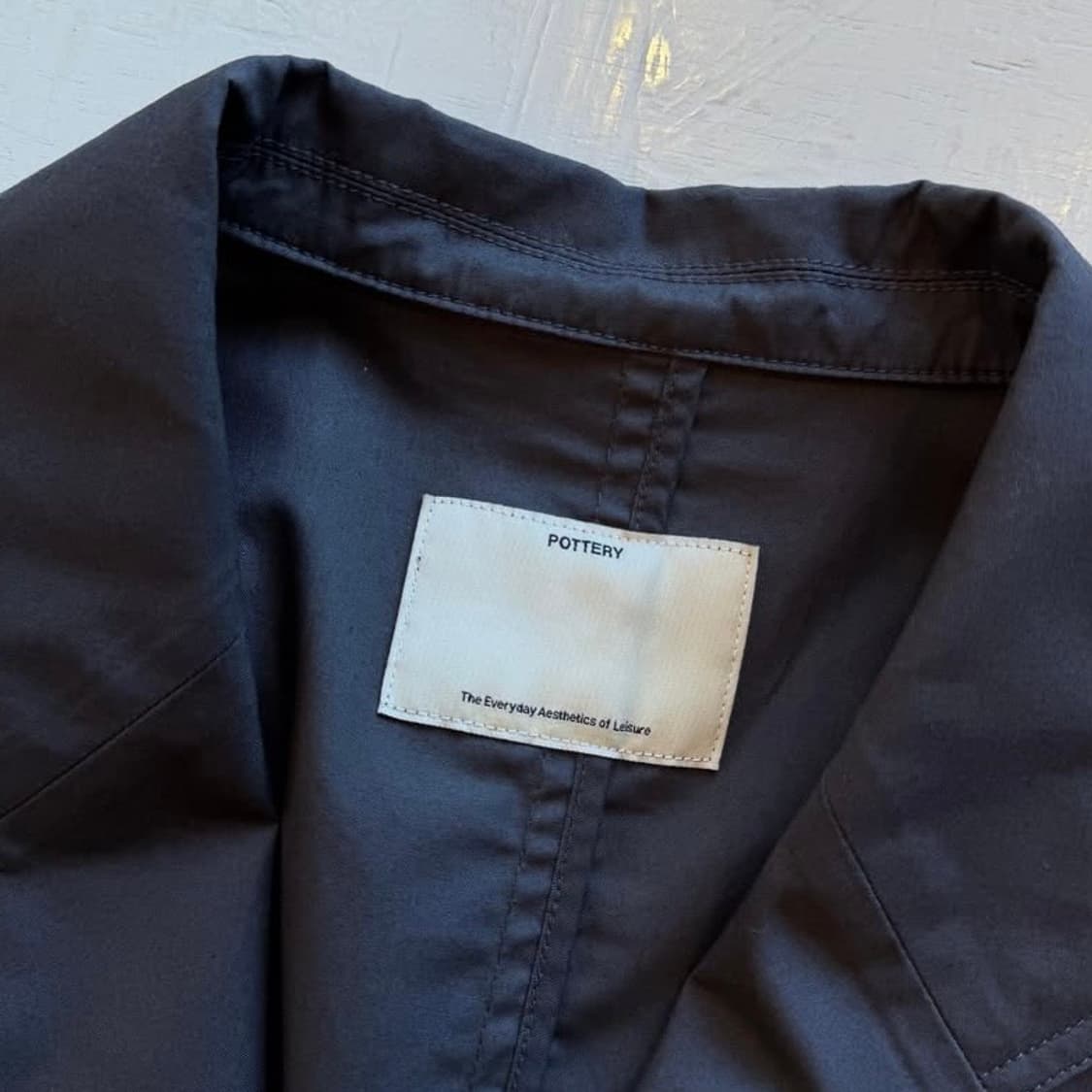 23fm 포터리 챠콜 코튼 블레이져 상품이미지6