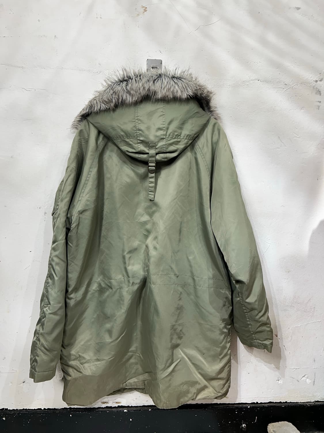 일본빈티지 Rg 울프죠 퍼 후드 개파카 자켓 L 상품이미지7