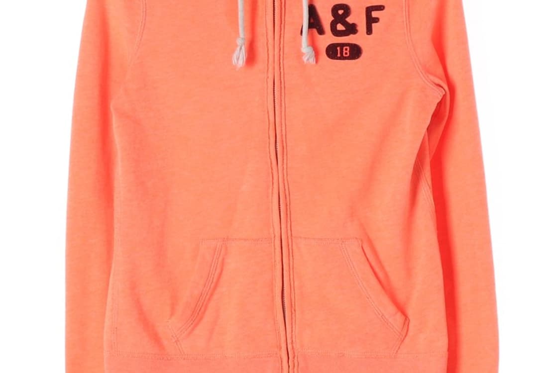 아베크롬비 앤 피치 로고 자수 슬림핏 후드집업 S 상품이미지4