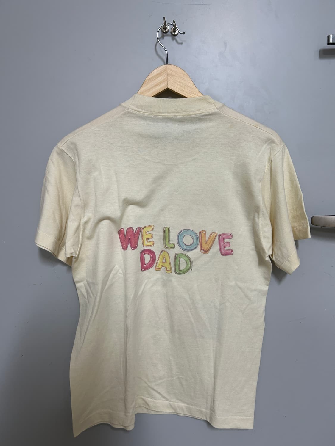 싱글 스티치 we love dad 반팔 상품이미지2