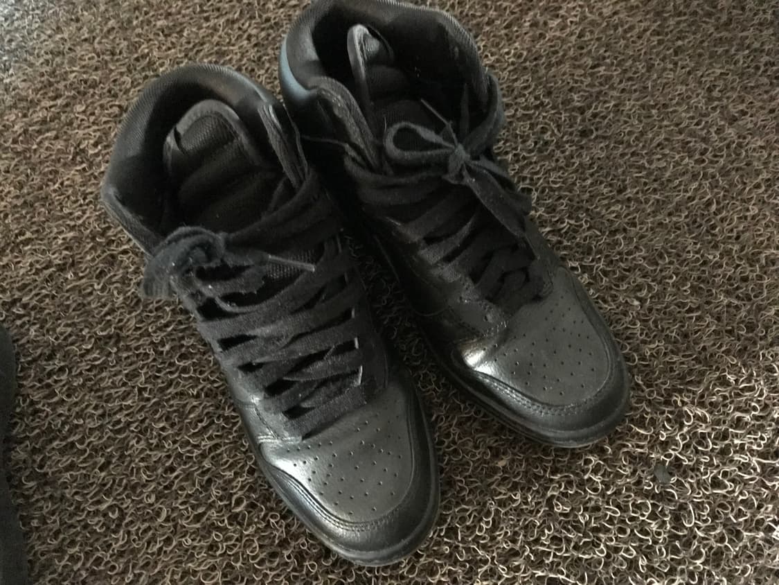 나이키 하이탑 웨지힐 블랙 235 상품이미지1