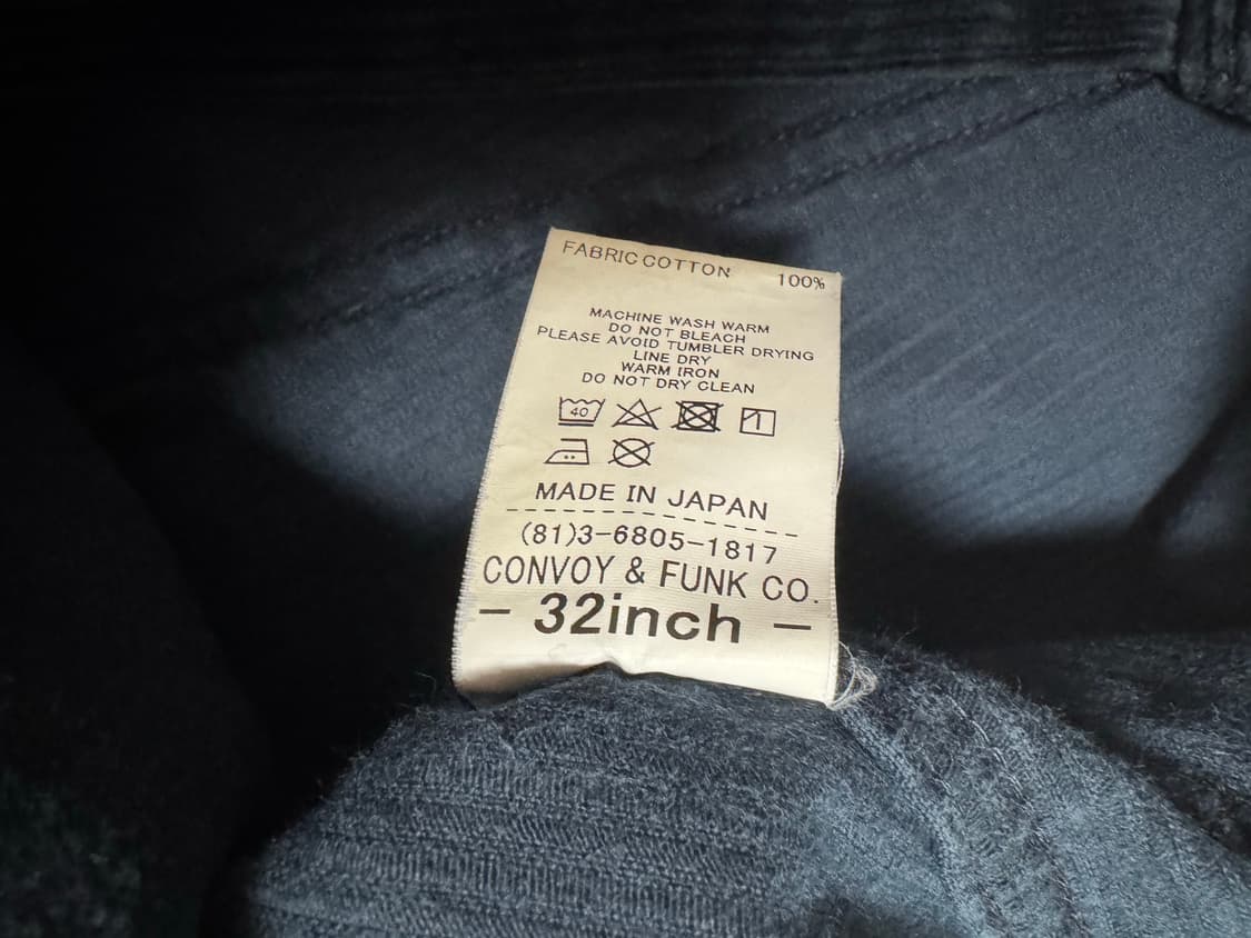 라디올 radiall tuff-nuff 코듀로이 팬츠 32 상품이미지3