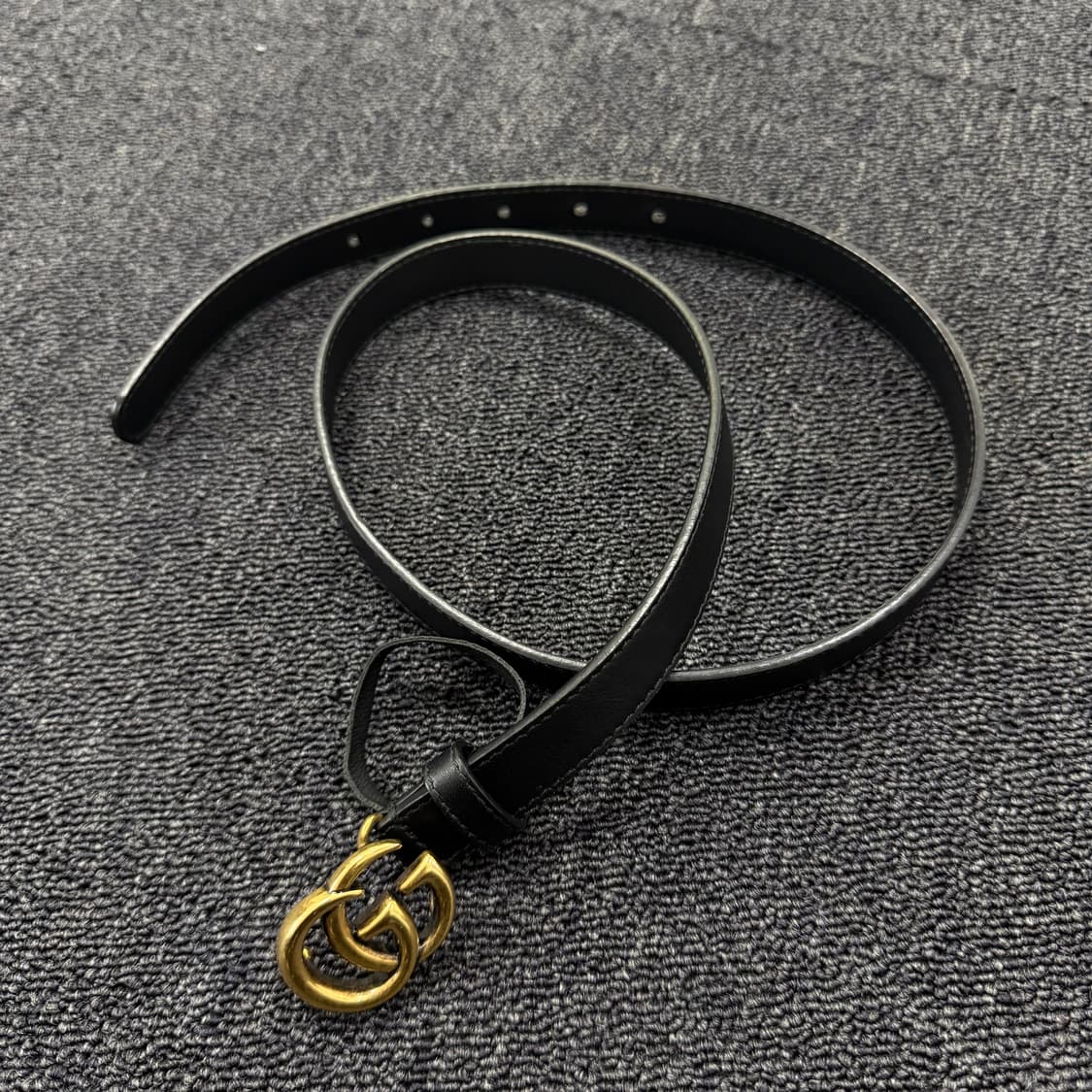 구찌 여성 스몰로고 금장 버클 벨트 상품이미지1