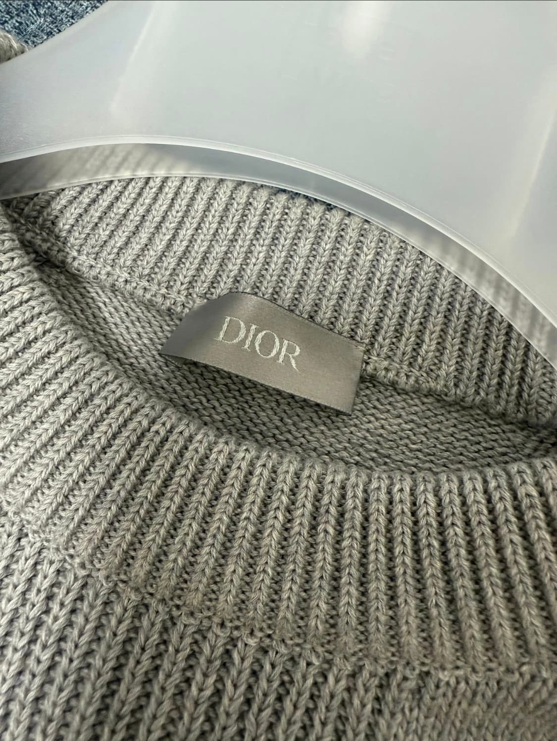 디올 오블리크 인서트 니트 M 급처 상품이미지3