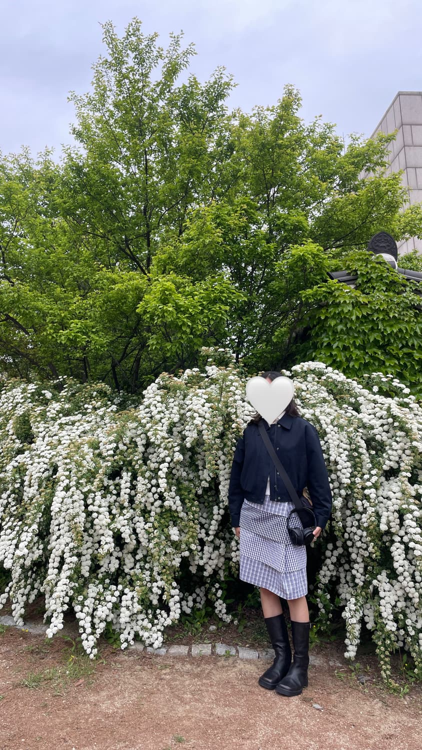 피브스피브스 체크 스커트 상품이미지3