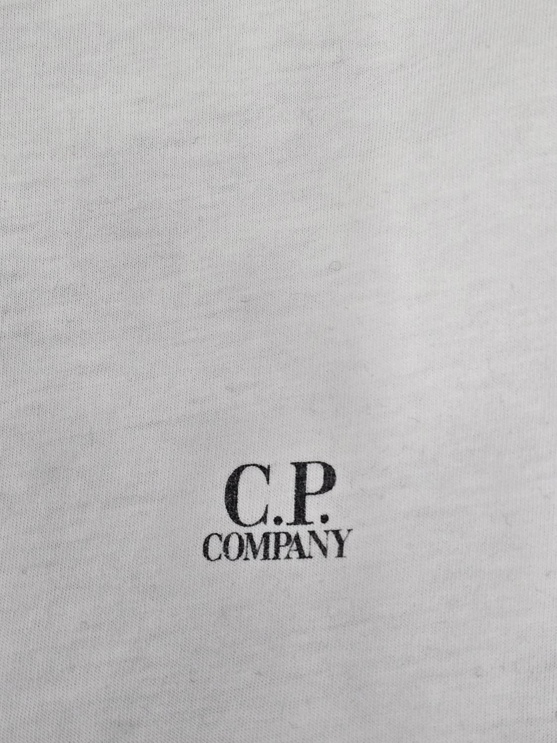 CP컴퍼니 프린팅 화이트 반팔 티셔츠 상품이미지4