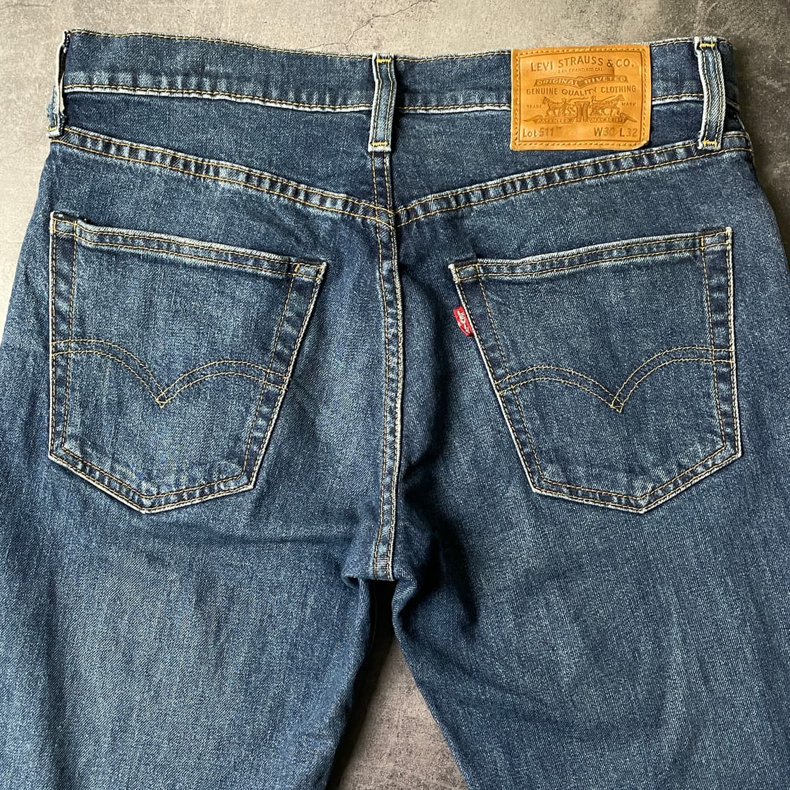 LEVI'S 리바이스511 슬림 스트레이트핏 코튼 데님 팬츠 A00617 상품이미지7