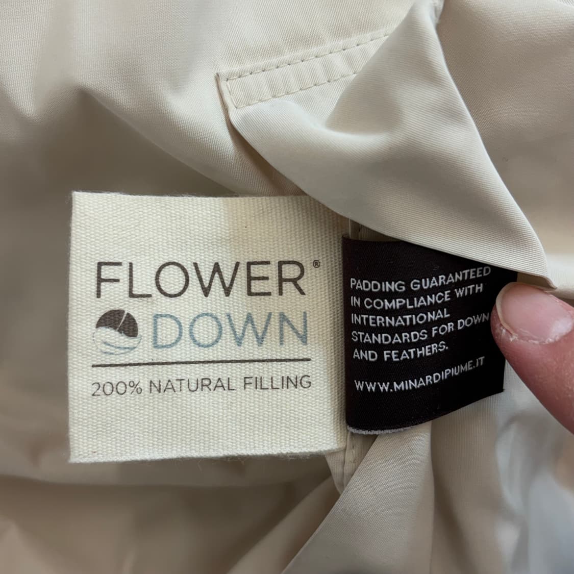 아모멘토 비건레더 리버시블 패딩(M) 상품이미지7