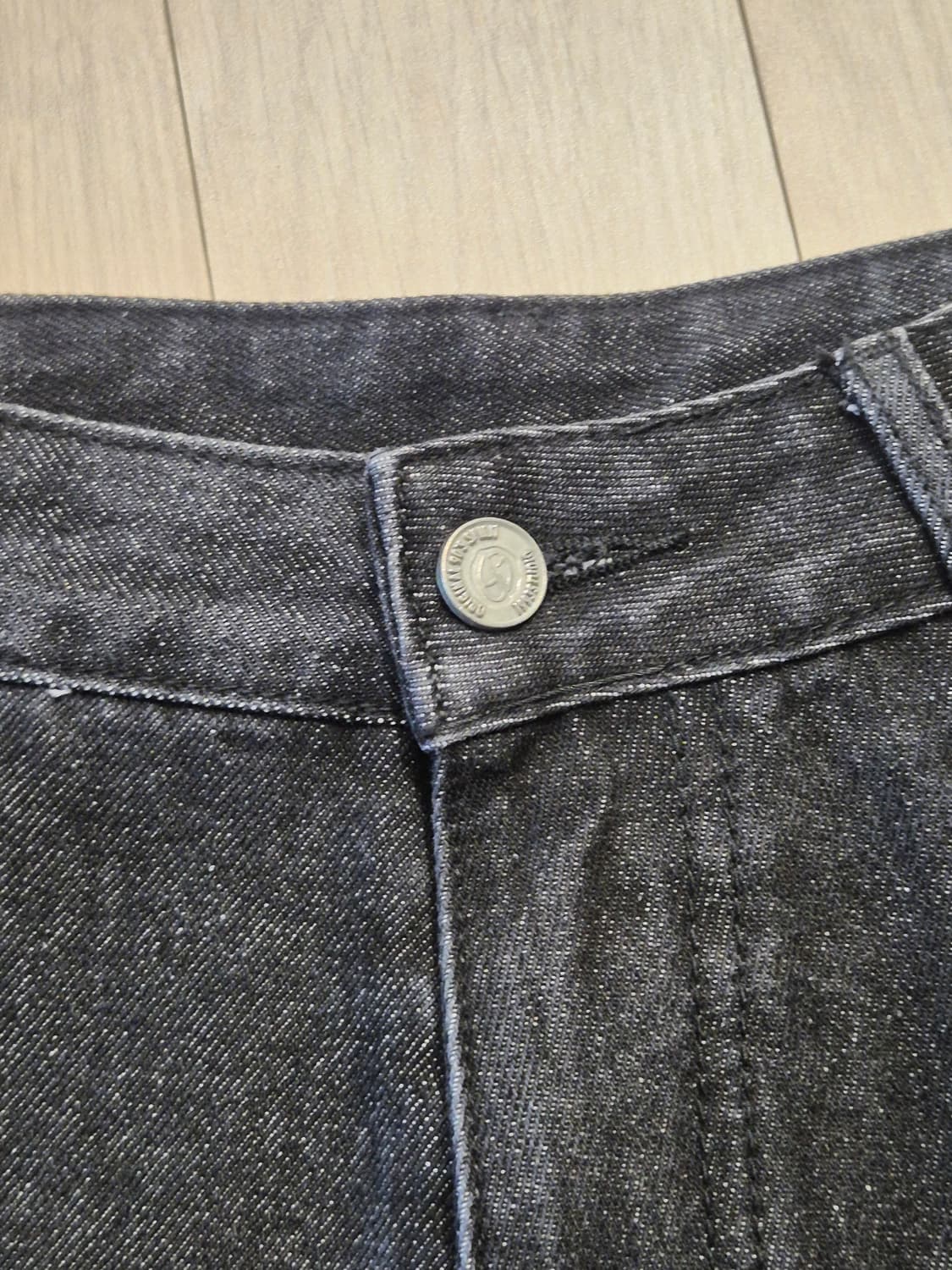 1993스튜디오 벌룬데님 블랙 상품이미지3