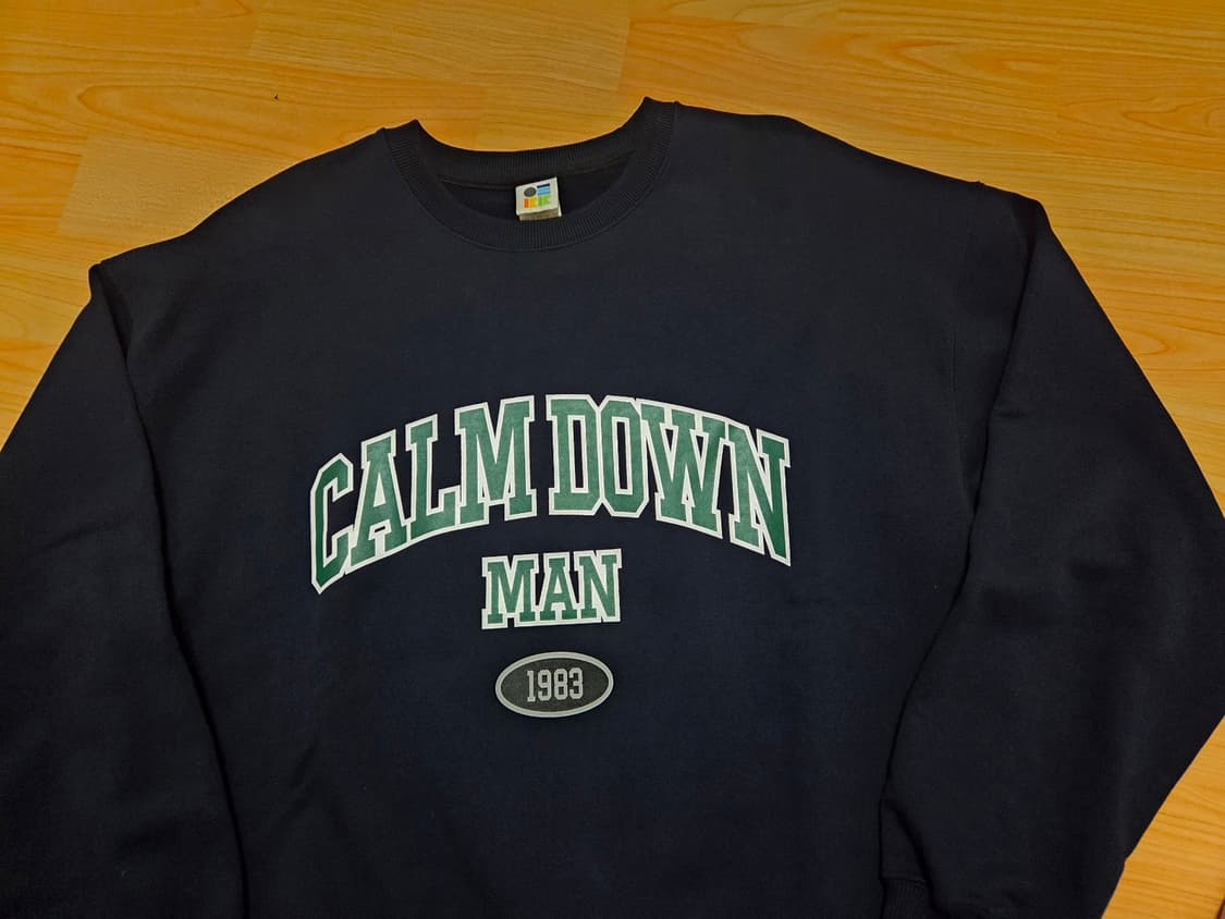 침착맨 굿즈 캄다운맨 맨투맨 새제품 상품이미지3