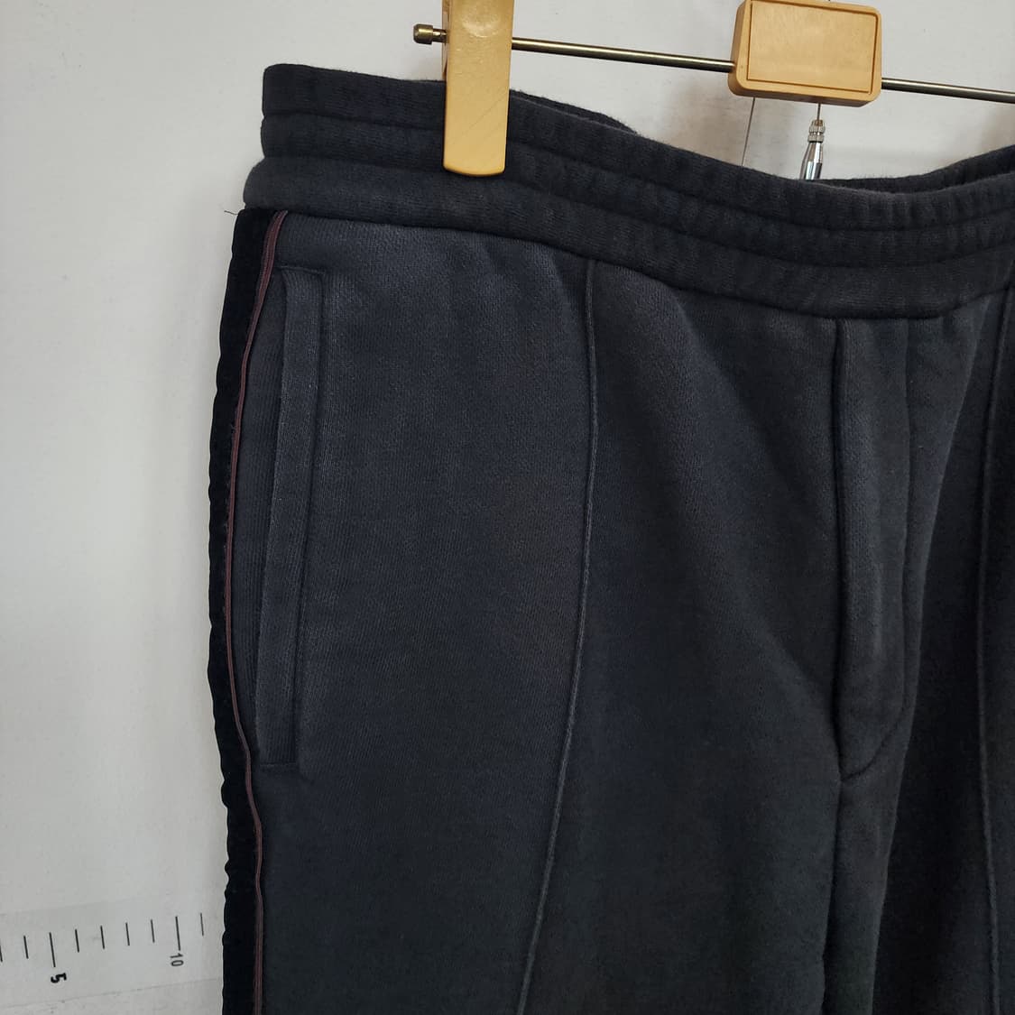 솔리드옴므 블랙 사이드라인 트레이닝 바지 상품이미지2