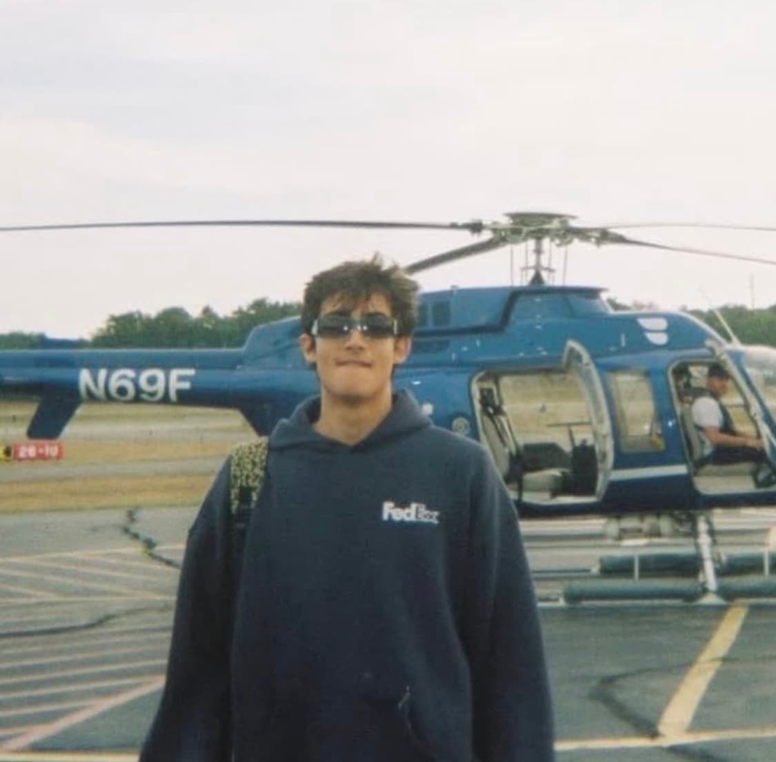 90s 빈티지 FEDEX 배기 후드티 상품이미지1