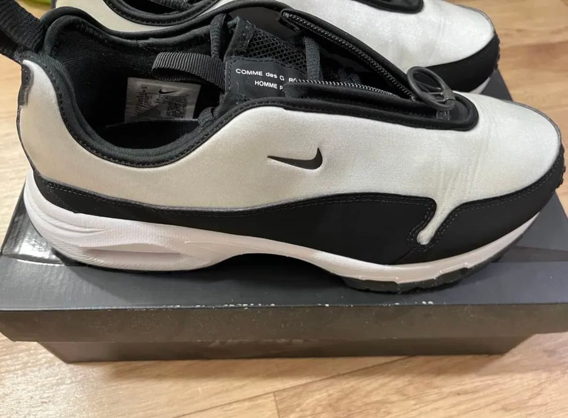 나이키 꼼데가르송 옴므플러스 에어맥스 선더 sp 화이트블랙 상품이미지2