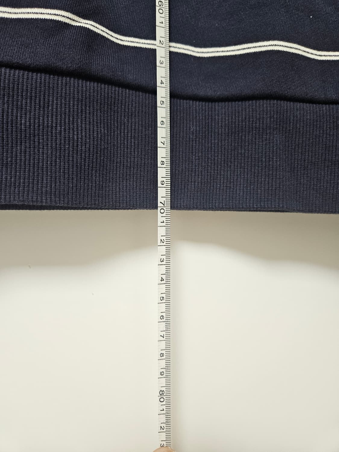 🐊 라코스테 LACOSTE 스트라이프 맨투맨 (95) 상품이미지8