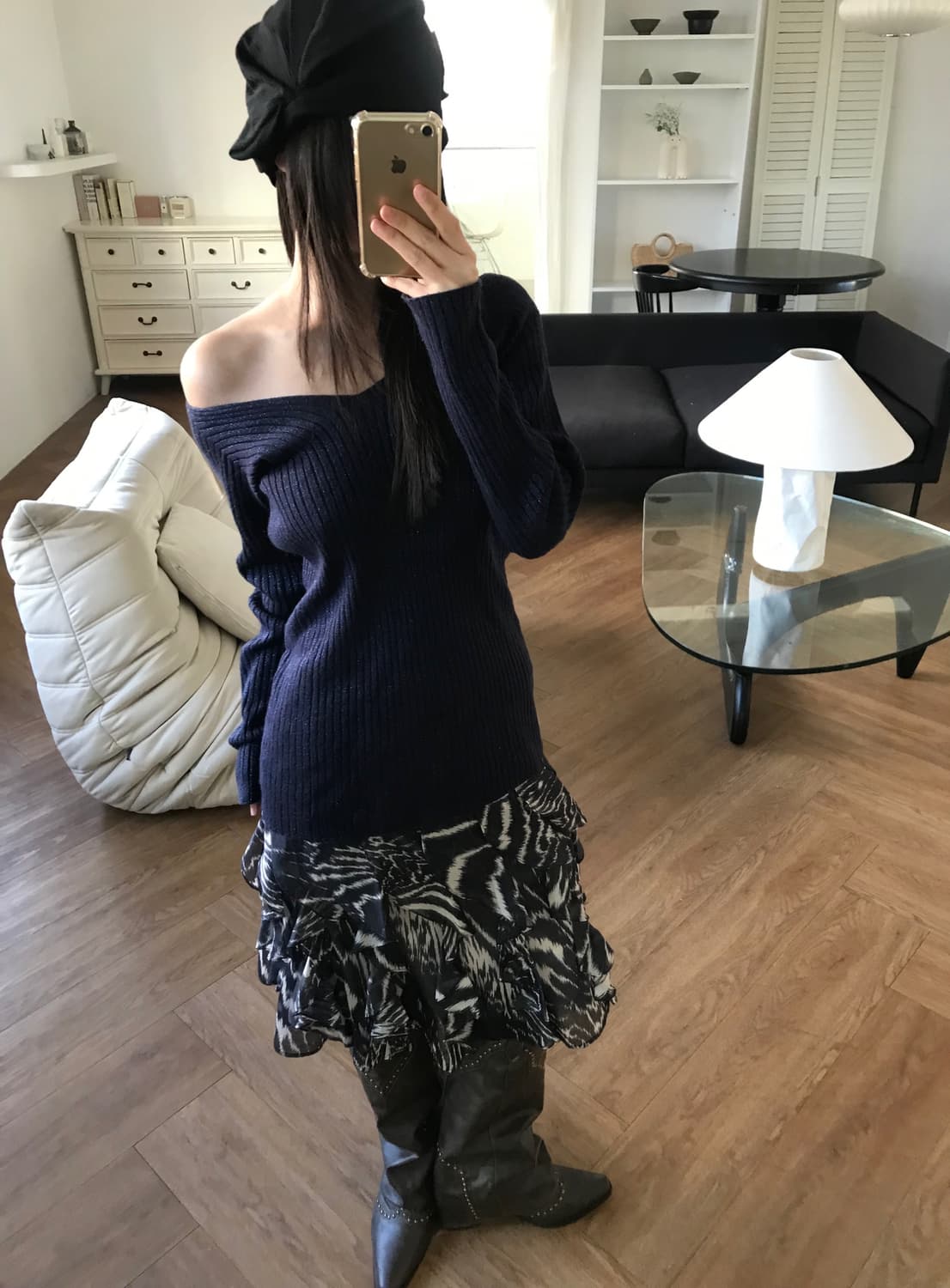 vintage pearl knit 상품이미지3