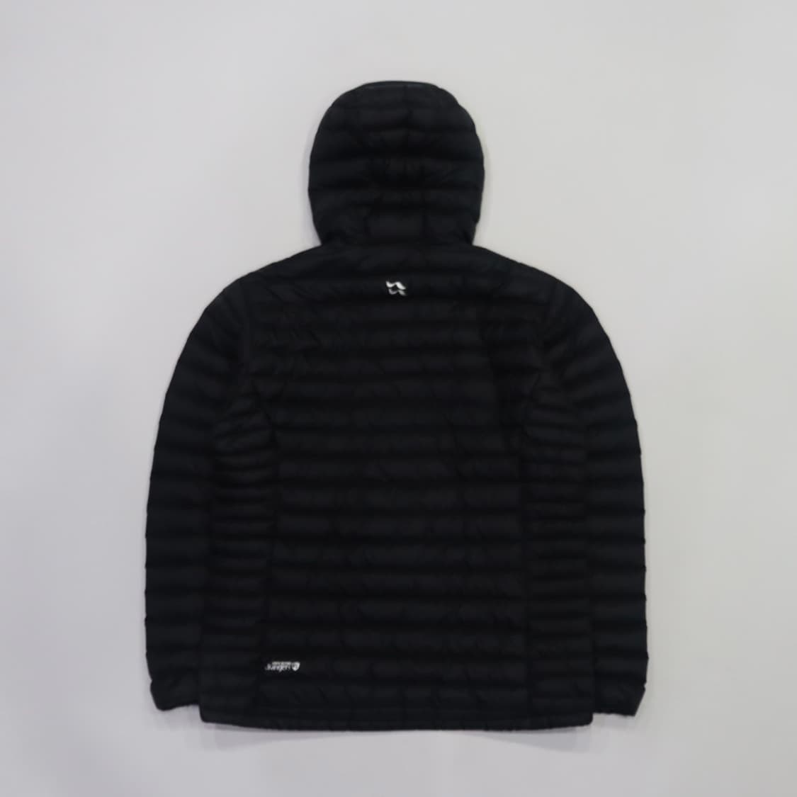 랩 마이크로라이트 알파인 후디 블랙 경량 패딩 상품이미지5