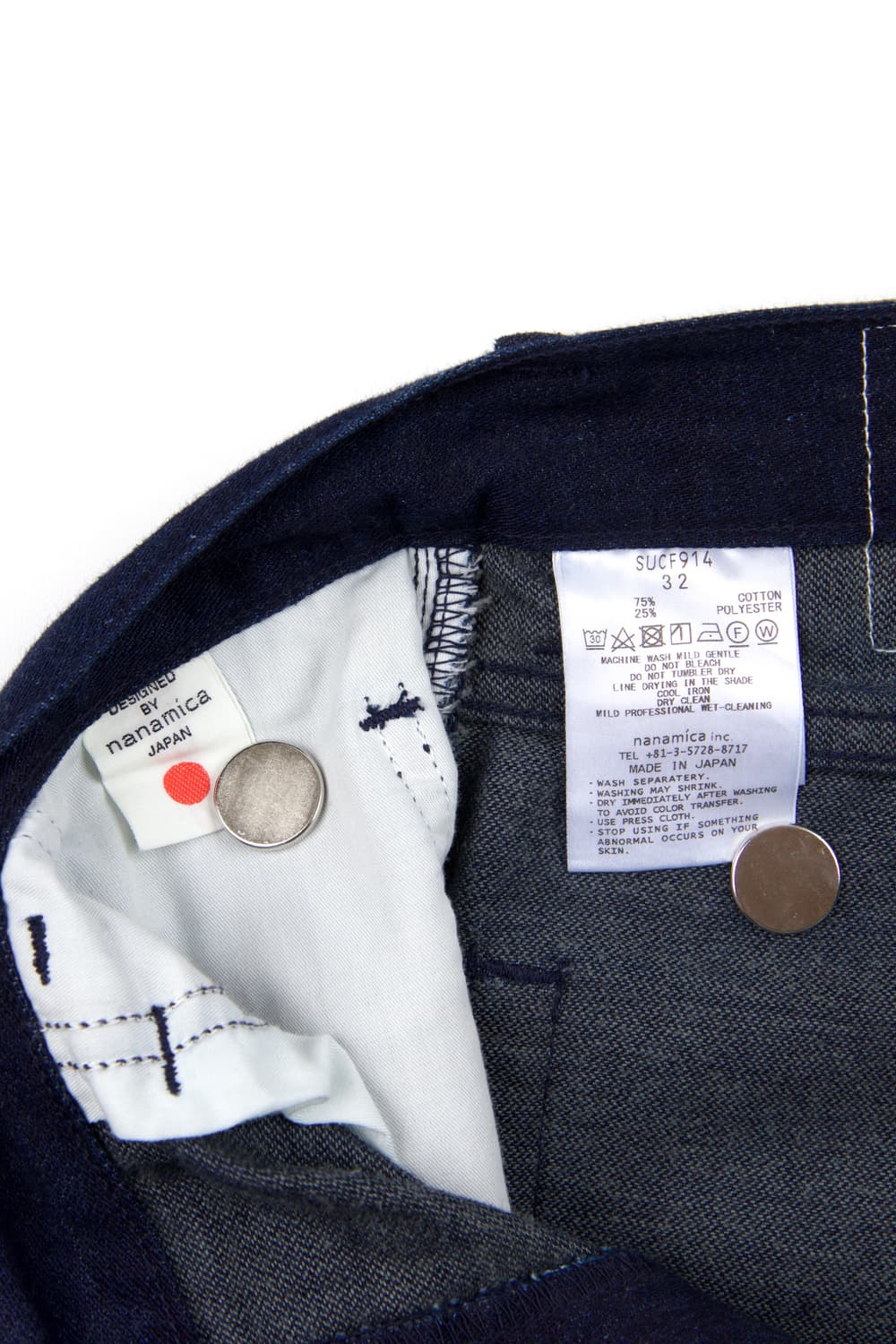 Nanamica 5포켓 데님 인디고 상품이미지4