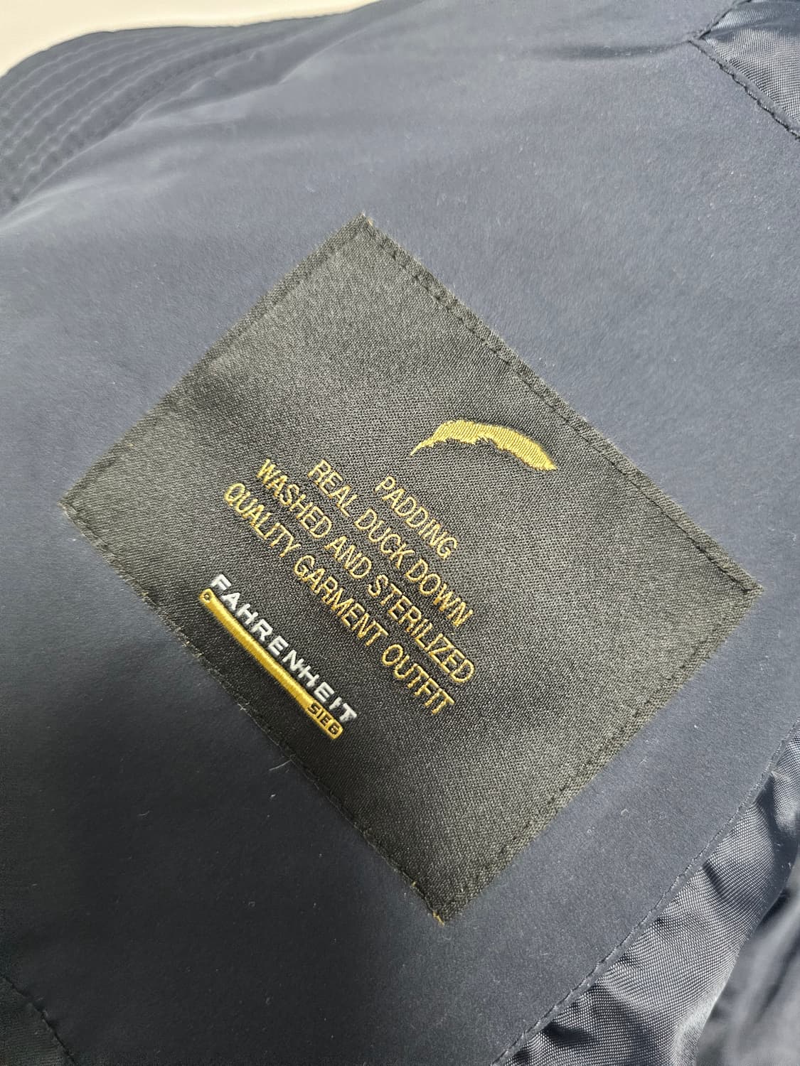 피렌하이트 지이크 카라코람 다운자켓 100 네이비 상품이미지5