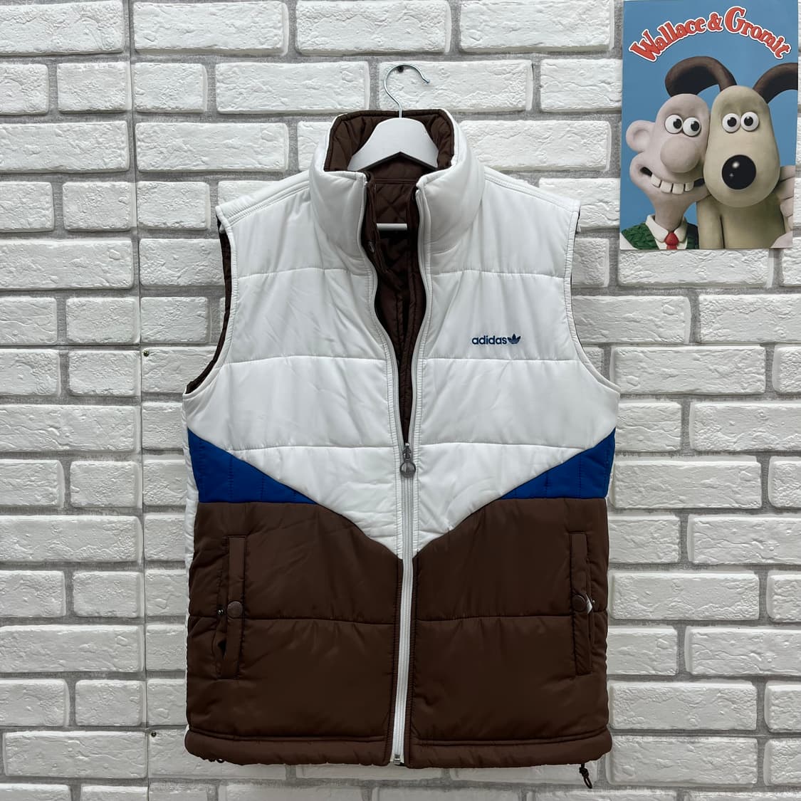 아디다스 파이어버드 리버시블 패딩조끼-L 100 상품이미지1