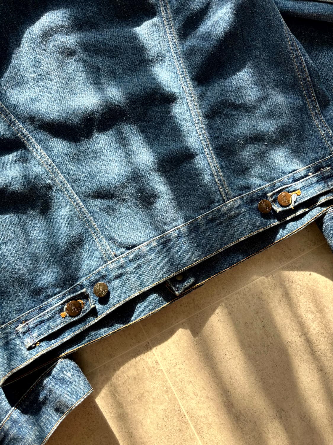 70's 랭글러 M125 데님 트러커 자켓 42 상품이미지10