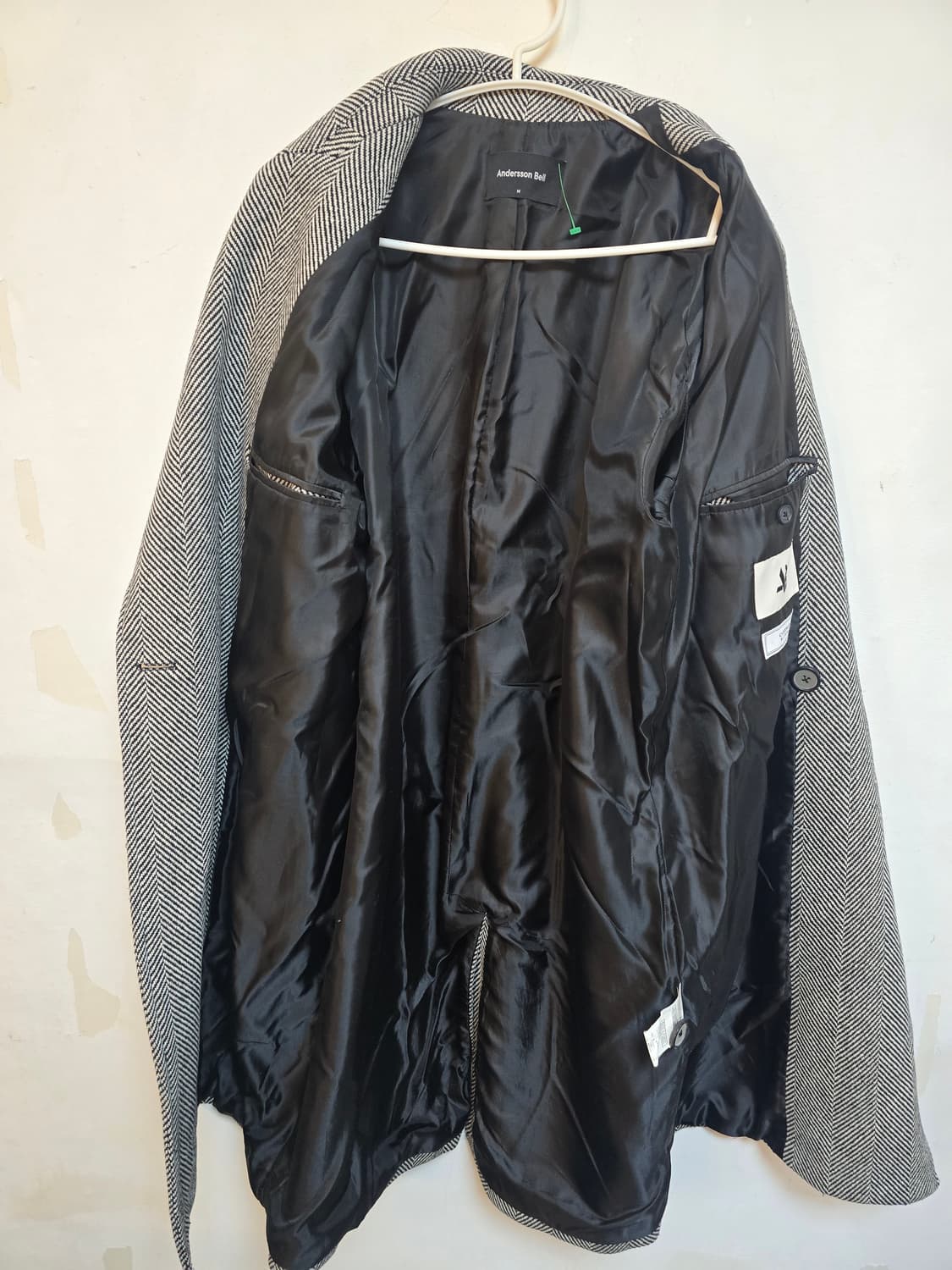 
앤더슨벨 캐시미어 더블 코트 M (새상품) 상품이미지4