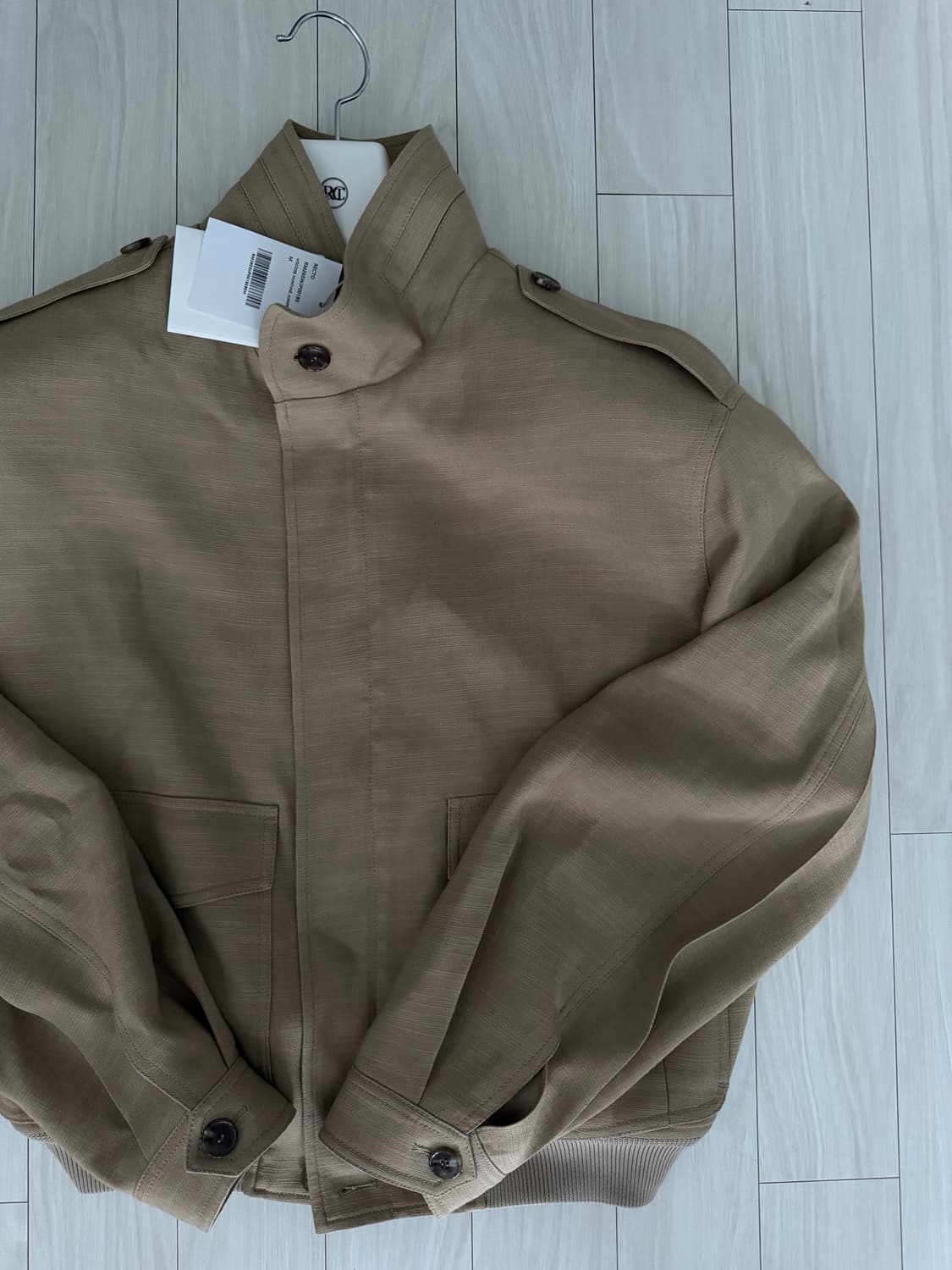 (새상품) 렉토 26SS 비스코스 헌팅 점퍼 M  상품이미지4