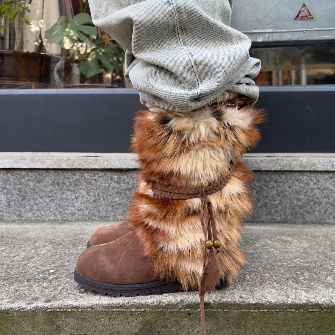 MUK LUKS 롱 퍼 랩 부츠 상품이미지8