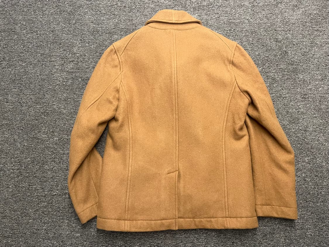 [95~100] BEAMS 빔즈 카멜 피코트 M 상품이미지3